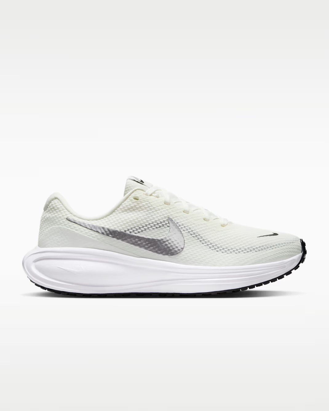 W NIKE REVOLUTION 8 SAIL-METALLIC SILVER-WHITE