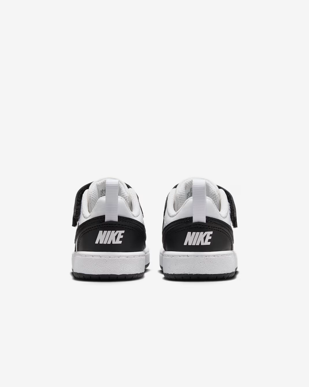 COURT BOROUGH LOW RECRAFT BLACK/WHITE NIÑO PRE-ESCOLAR