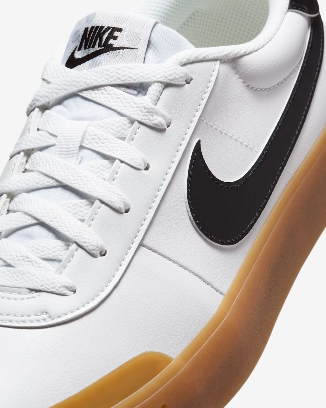 COURT SHOT WHITE/BLACK/LIGHT BROWN