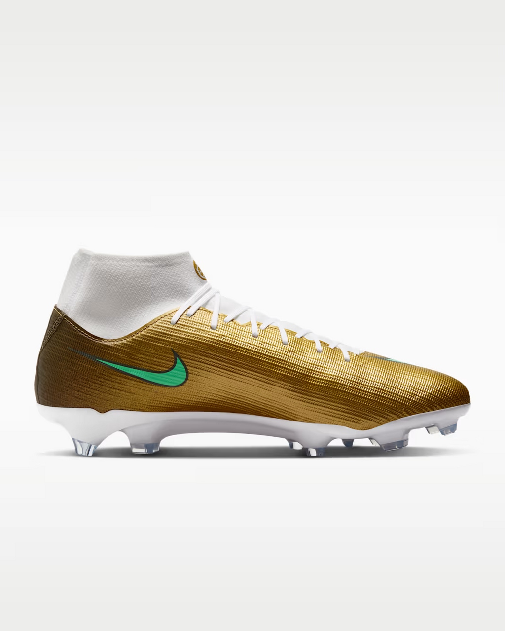 SUPERFLY 11 ACADEMY FG/MG KM GOLD/GREEN/WHT HOMBRE