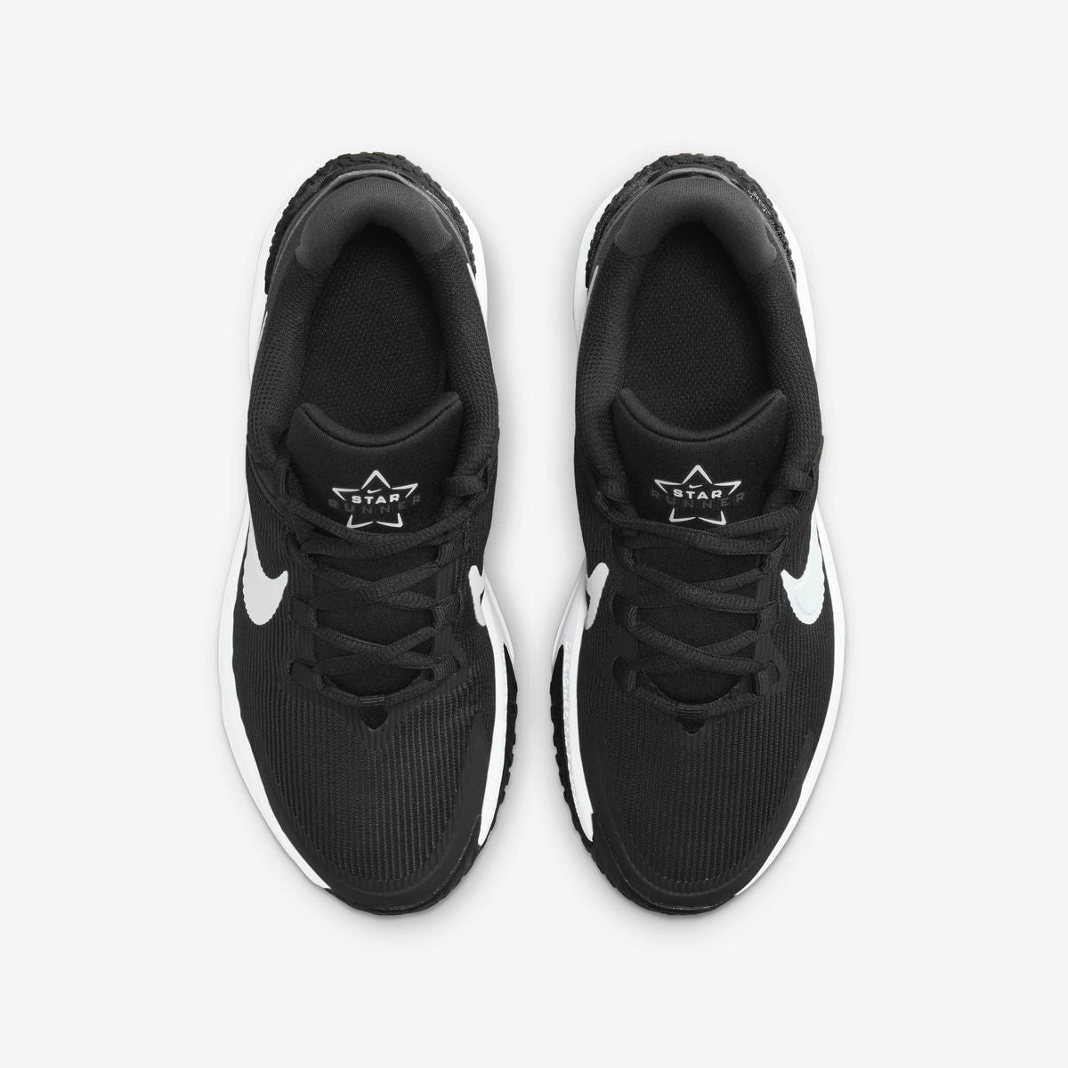 NIKE STAR RUNNER 4 GS WHITE/BLACK
