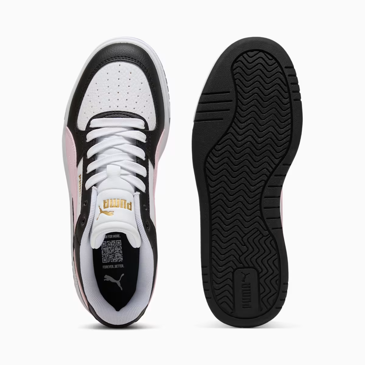 PUMA CAVEN III WNS BLACK-WHITE-PINK