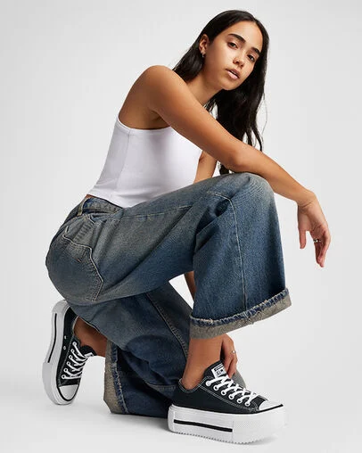 CONVERSE CHUCK TAYLOR ALL STAR LIFT DOUBLE STACK PLATFORM