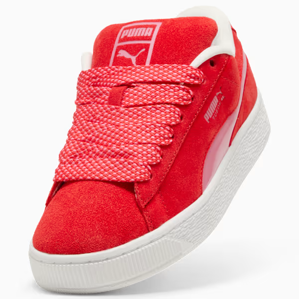 SUEDE XL EN PISTE WNS RED/PINK