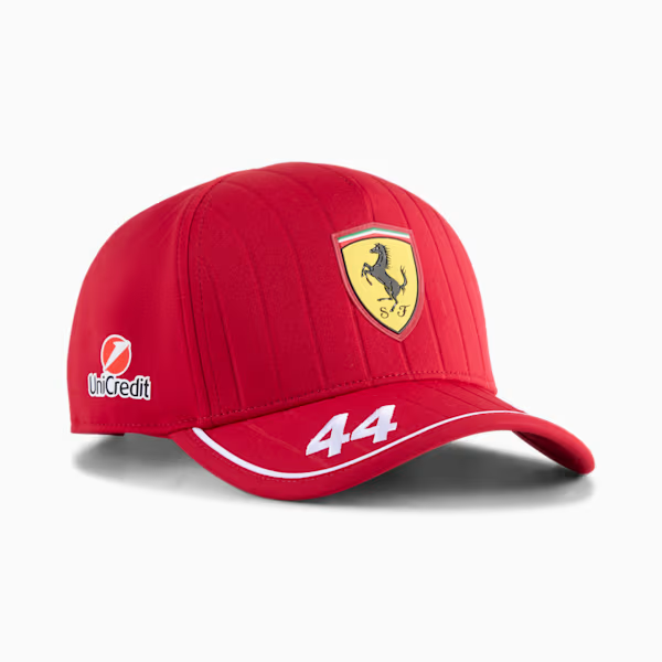 PUMA FERRARI  HAMILTON BB CAP DARK CHERRY