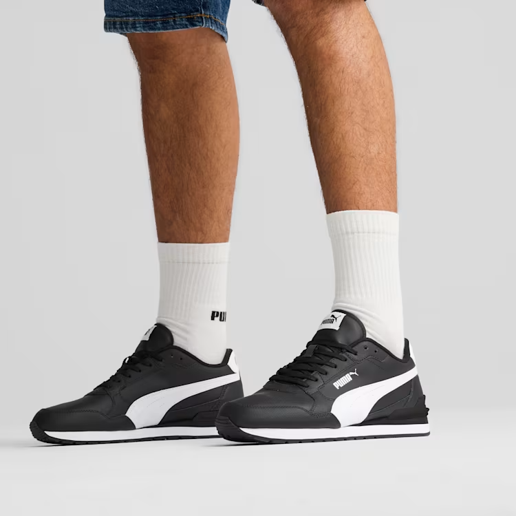 ST RUNNER V4 L BLACK-GRAY-WHITE