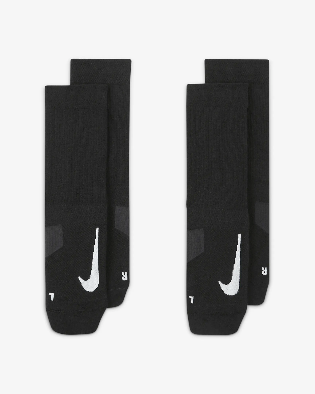 NIKE MLTPLIER CRW 2PR BLACK/WHITE