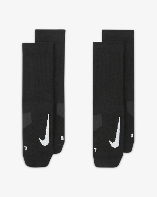 NIKE MLTPLIER CRW 2PR BLACK/WHITE