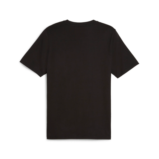 GRAPHICS CIRCULAR TEE / SL BLACK