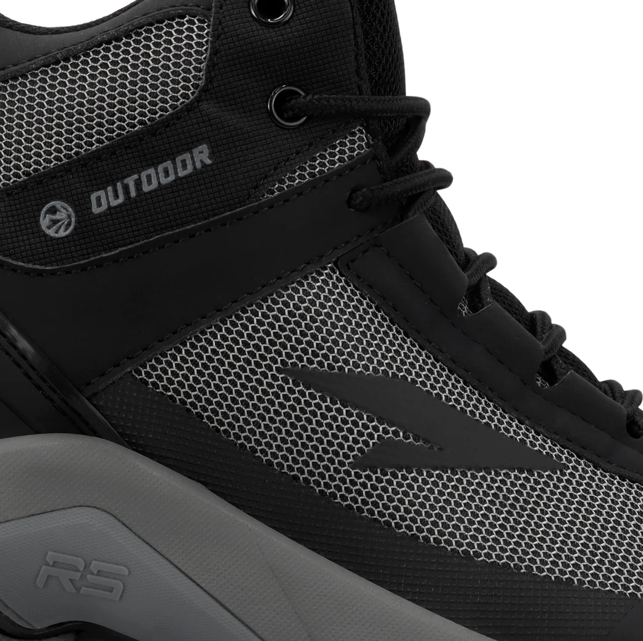 TRECK DK.GREY/BLACK HOMBRE