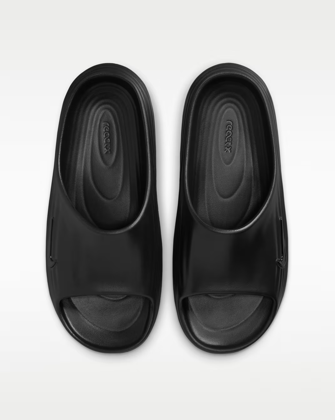 W NIKE REACTX REJUVEN8 SLIDE BLACK