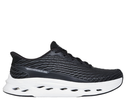 MAX CUSHIONING GLIDE-STEP BLACK/WHITE