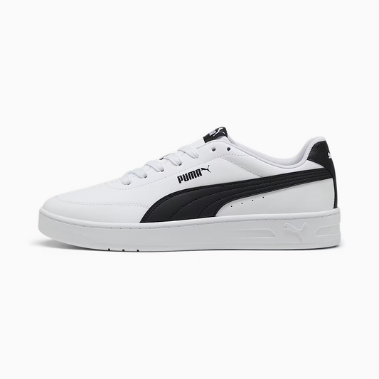PUMA COURT CLASSIC CLEAN  WHITE/BLACK