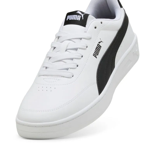 PUMA COURT CLASSIC CLEAN  WHITE/BLACK