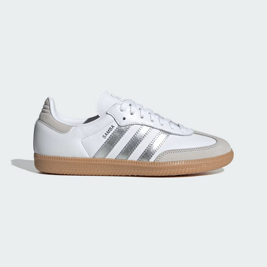 ADIDAS SAMBA OG WHITE/SILVER/BEIGE