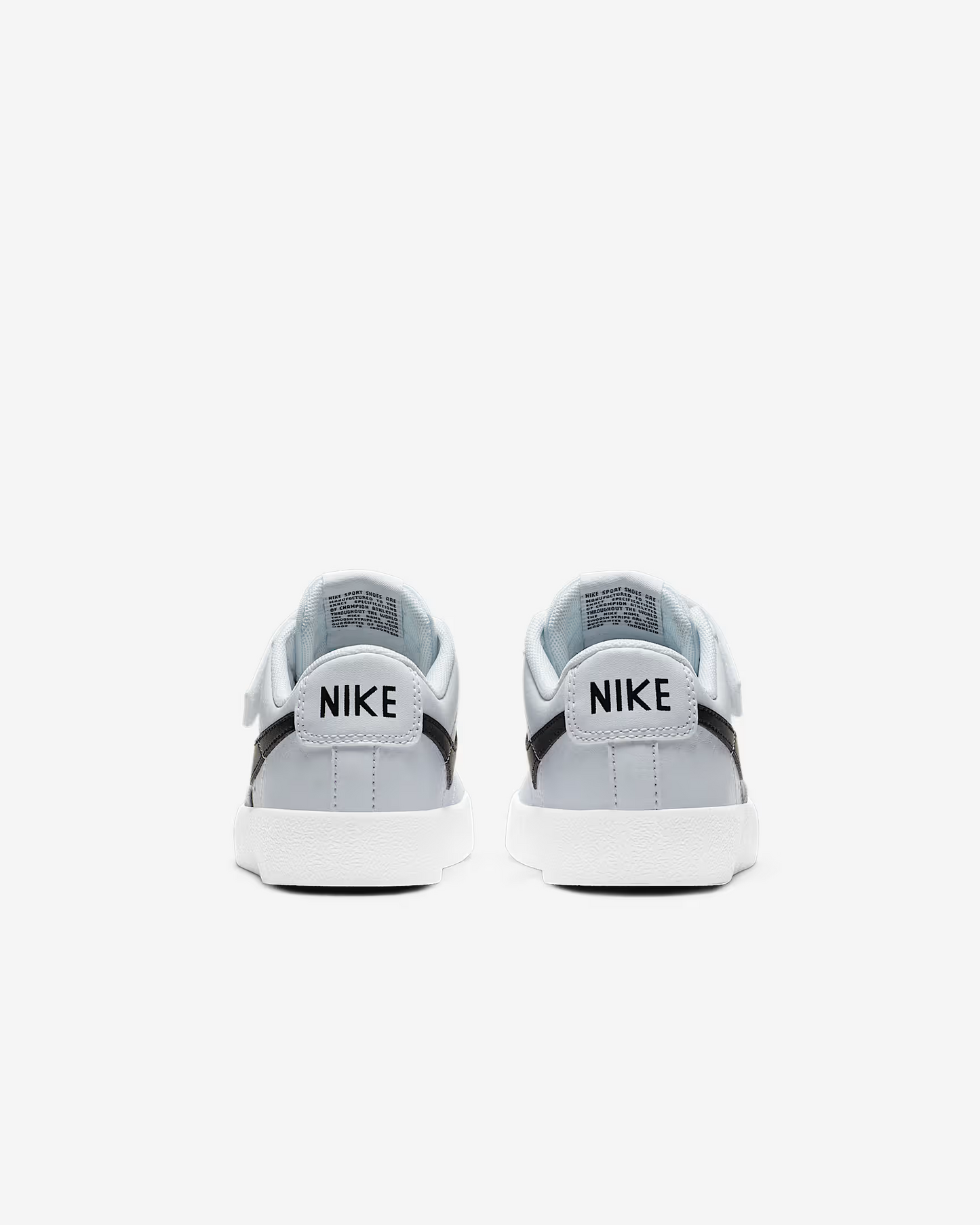 NIKE BLAZER LOW 77 WHITE/BLACK PRE-ESCOLAR UNISEX