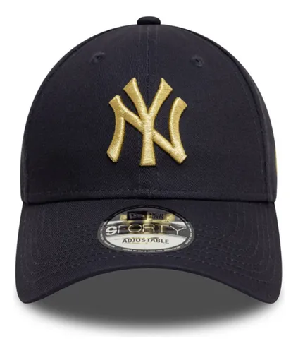 NEW ERA NEW YORK METALLIC 9FORTY NAVY/GOLD