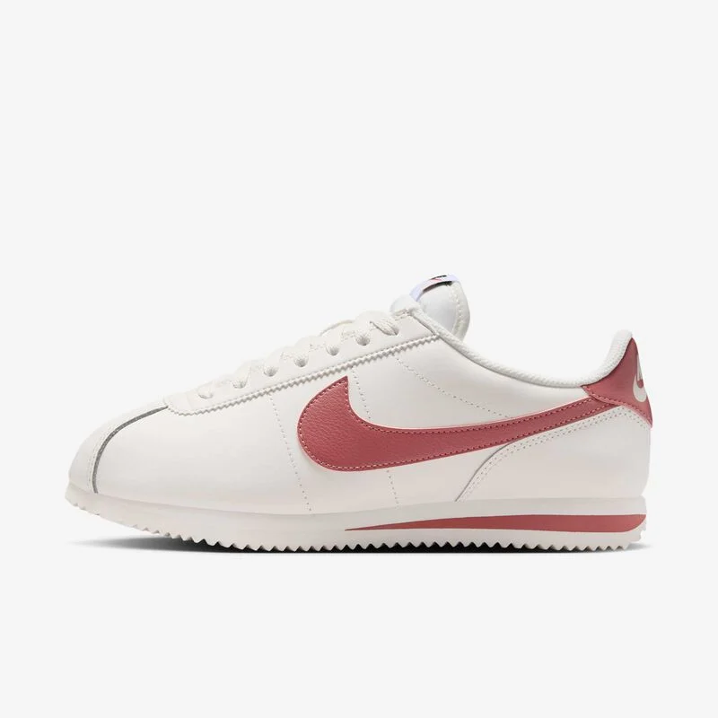 NIKE CORTEZ LTR SAIL/CANYON PINK-WHITE