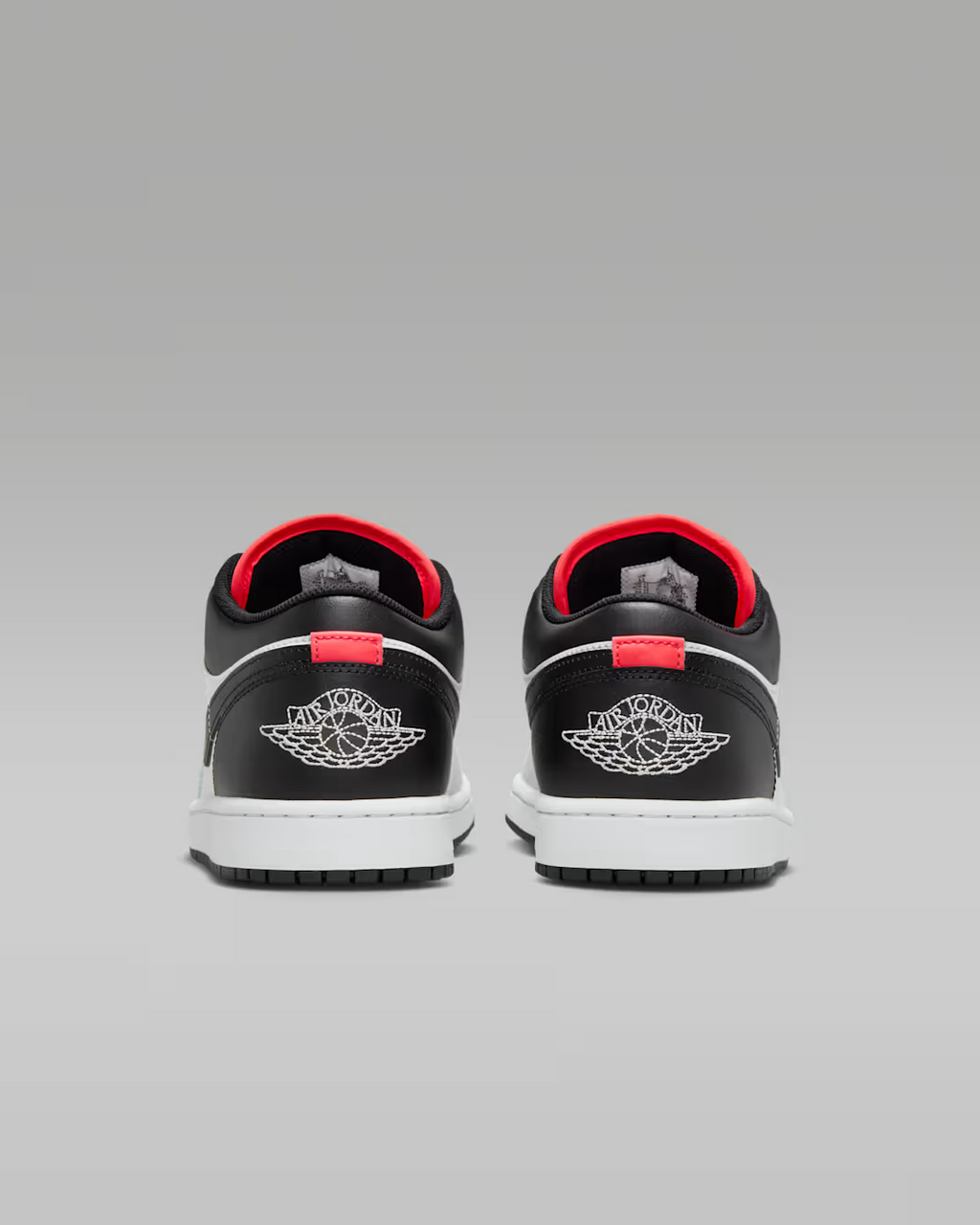 AIR JORDAN 1 LOW GREY/BLACK/WHT