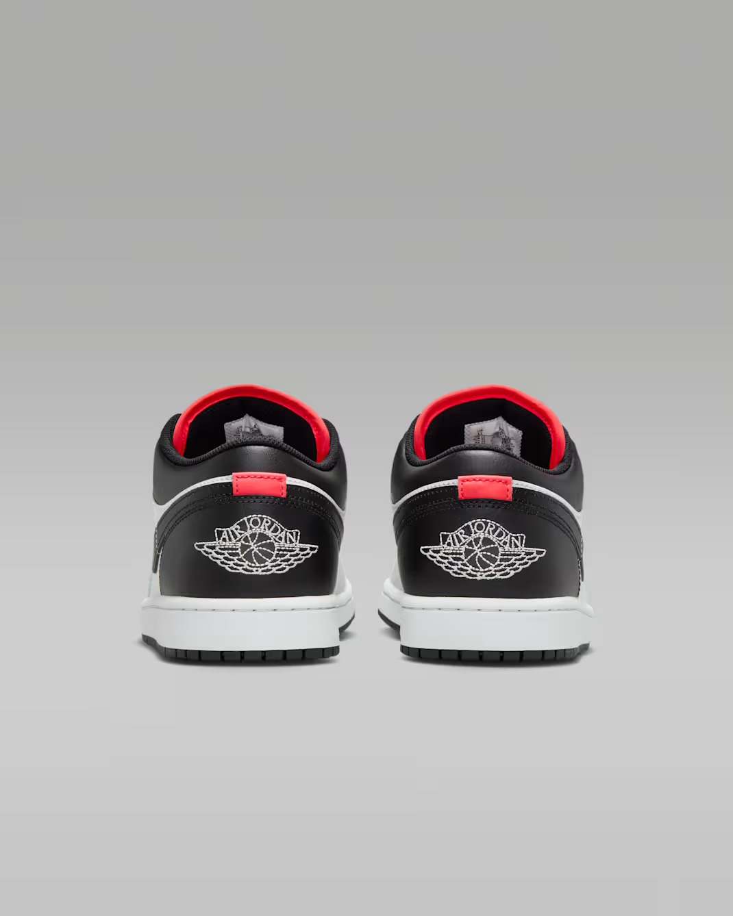 AIR JORDAN 1 LOW GREY/BLACK/WHT