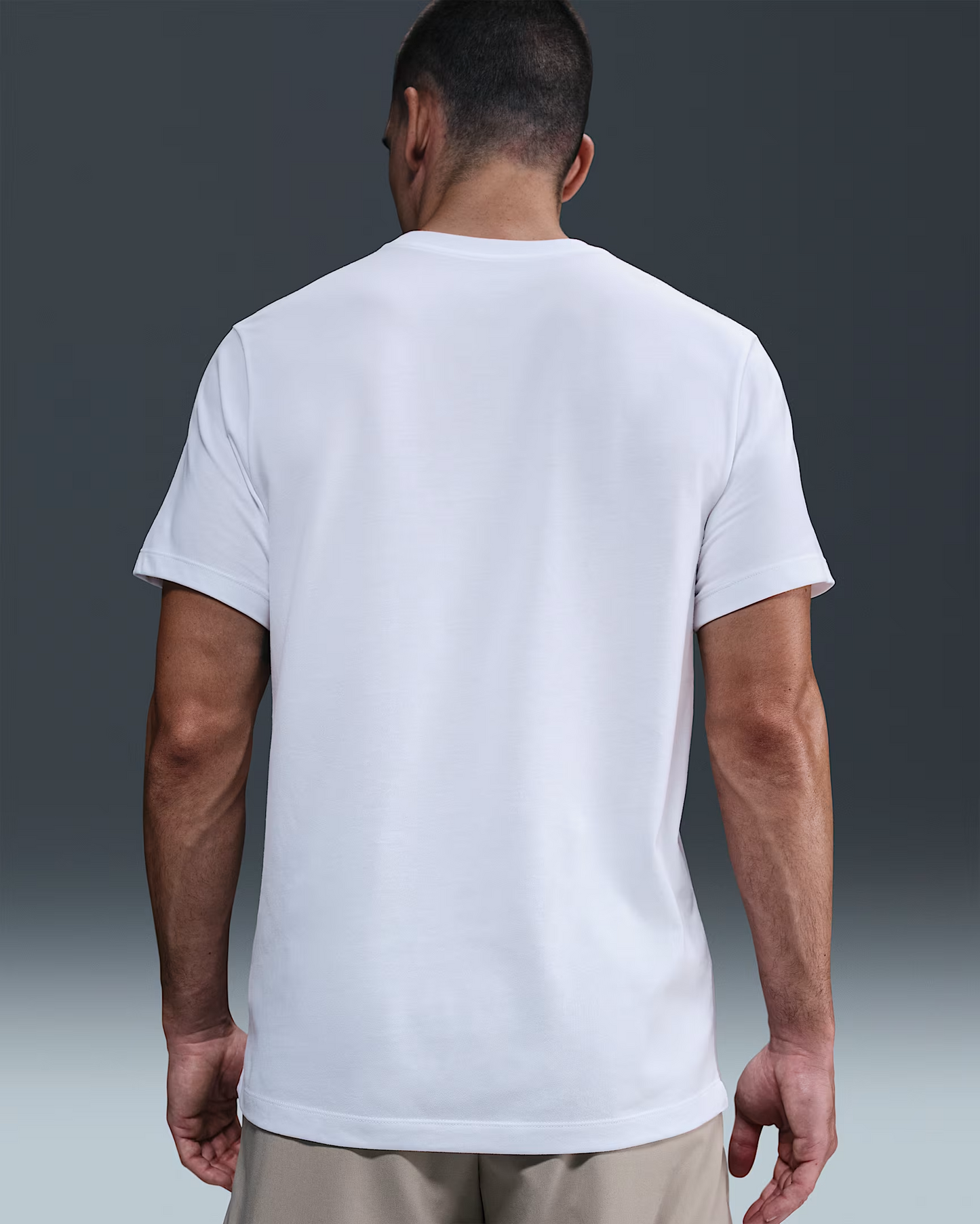 NIKE DF TEE BRAND READ WHITE