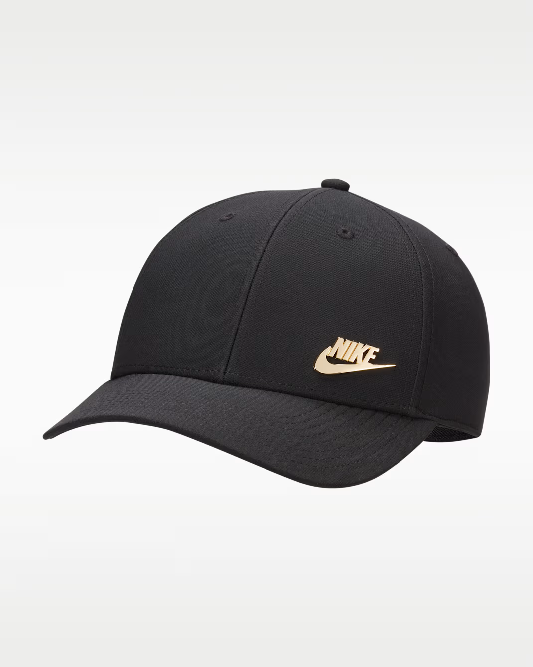 U NK DF CLUB CAP S CB MTFUT L - BLACK/(METALLIC GOLD)GO
