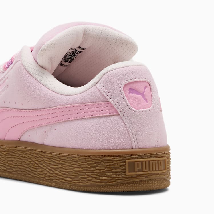 SUEDE XL FAT LACES WNS  PINK