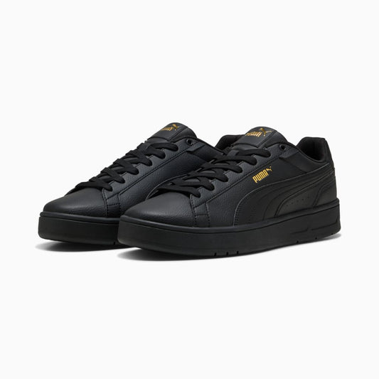 PUMA COURT CLASSICO BLACK-GOLD
