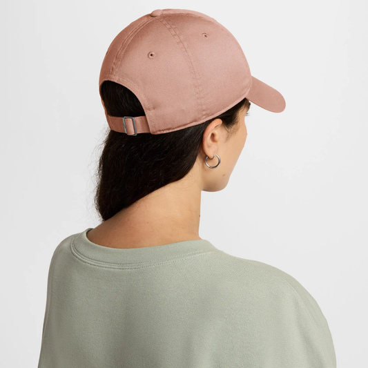NIKE CLUB CAP ROSE GOLD/WHITE