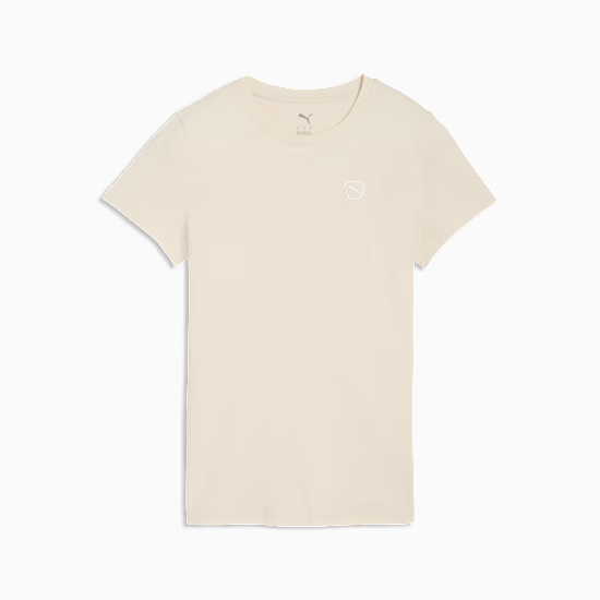 ESS ELEVATED TEE  BEIGE