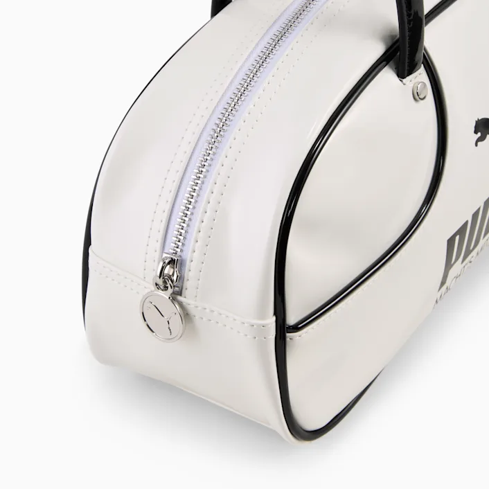 PUMA 1976 FLUTE GRIP BAG WHITE-BLACK