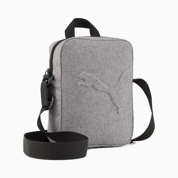 ESSENTIALS CROSSBODY BAG SILVER-FOG