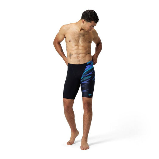 TRAJE DE BAÑO NATACIÓN HOMBRE SPEEDO MEDLEY LOGO JAMMER AZUL
