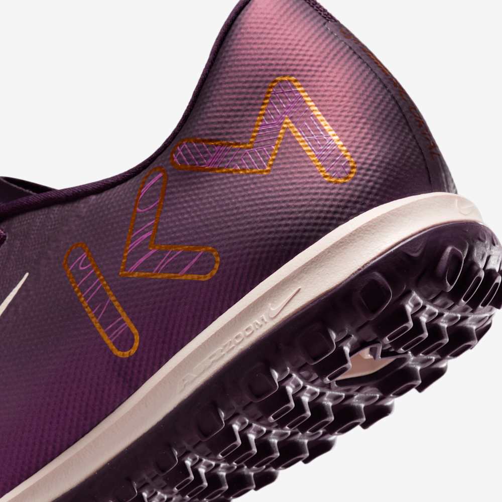ZOOM VAPOR 16 ACADEMY KM TF PURPLE/GOLD/WHT