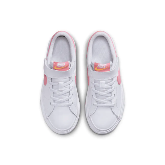 NIKE COURT LEGACY WHITE/CORAL ORANGE DA5381-118 # 10.5