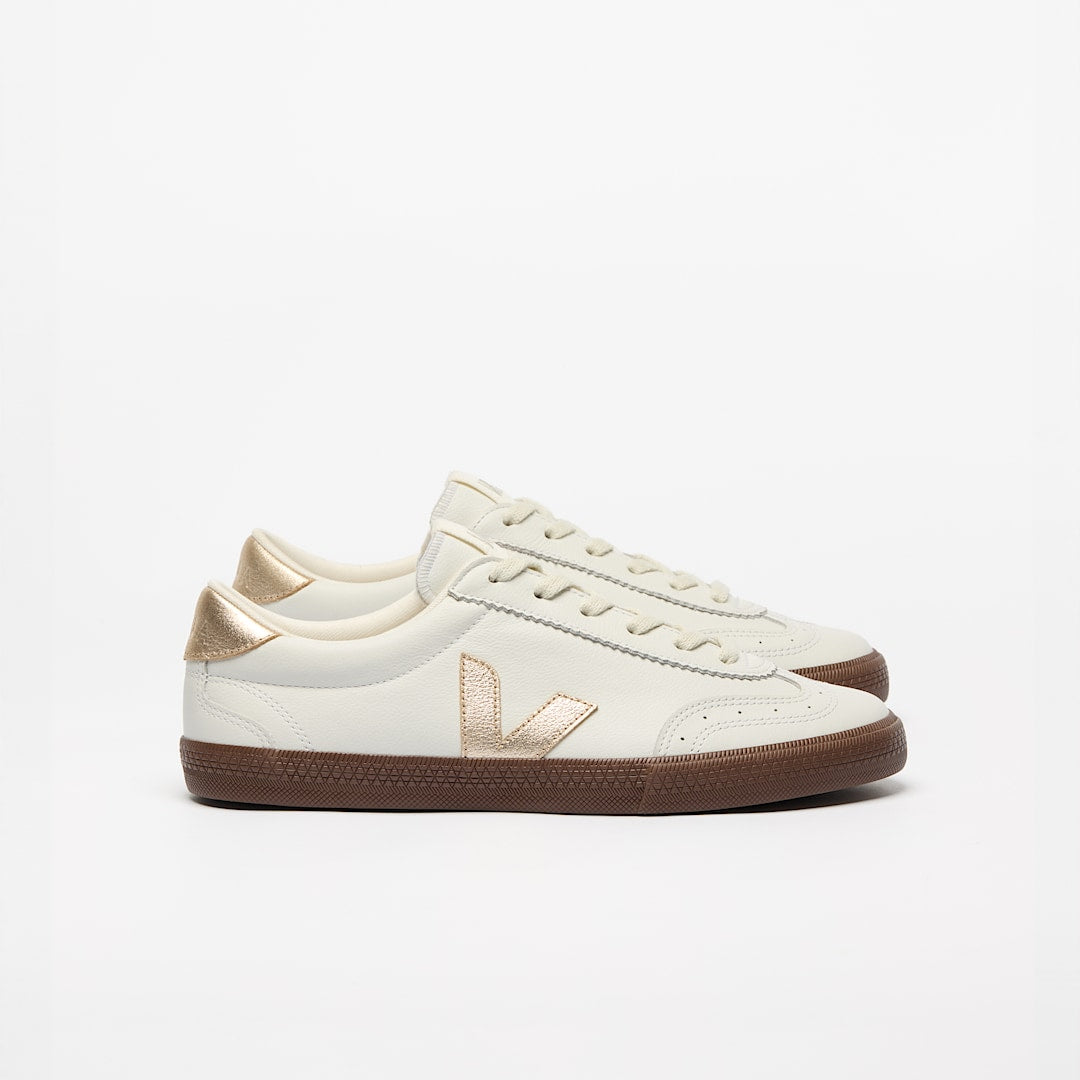VOLLEY WHITE/PLATINE/BARK MUJER