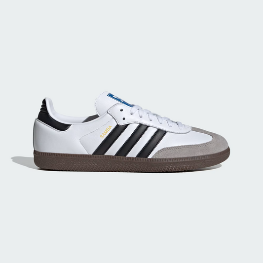 SAMBA OG WHT/BLK/GRAY B75806 # 8.5