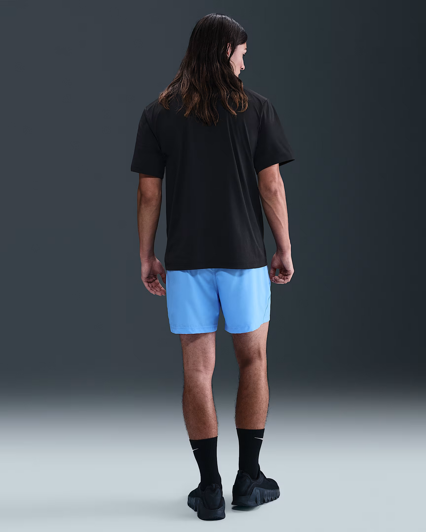 M NK DF UV HYVERSE SS GFX BLACK/WHITE