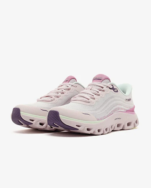SPORT WOMENS ARCH FIT GLIDE-STEP WAVE PURPLE