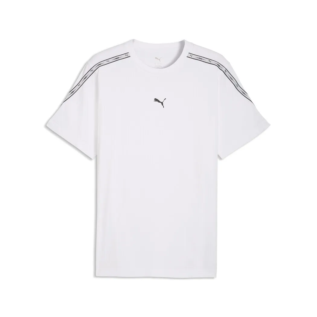 ESS TAPE TEE WHITE