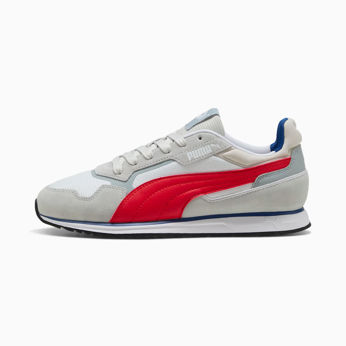 SOFTRIDE ST MILER GREY-TIME RED