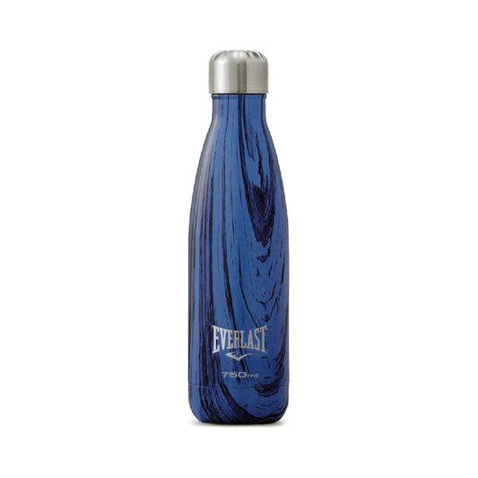 BOTELLA ACERO INOXIDABLE 750ML WOODEN BLUE
