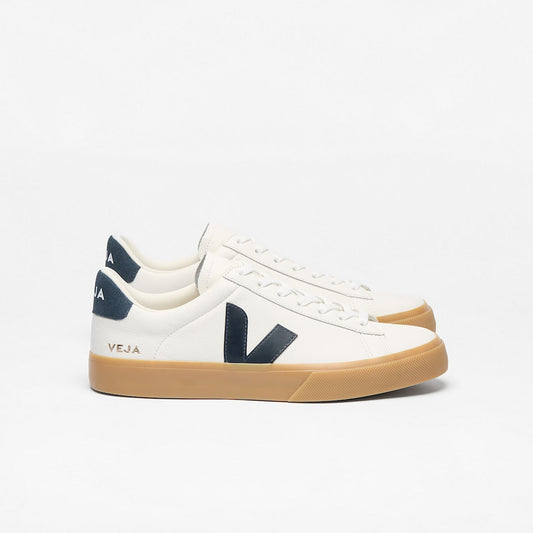 VEJA CAMPO LEATHER WHITE/NAUTICO
