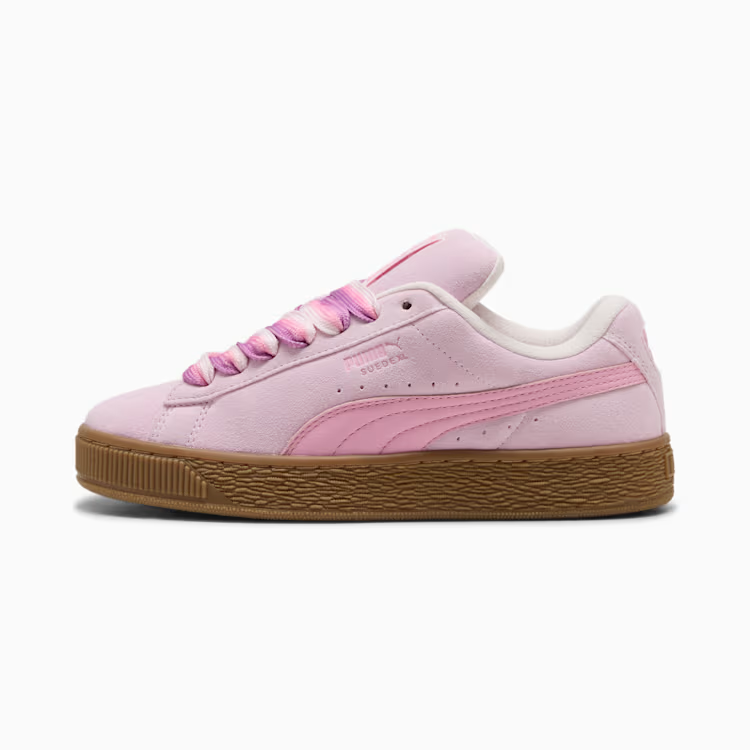 SUEDE XL FAT LACES WNS  PINK