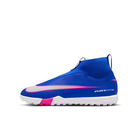 JR ZOOM SUPERFLY 10 ACADEMY TF - RACER BLUE/WHITE