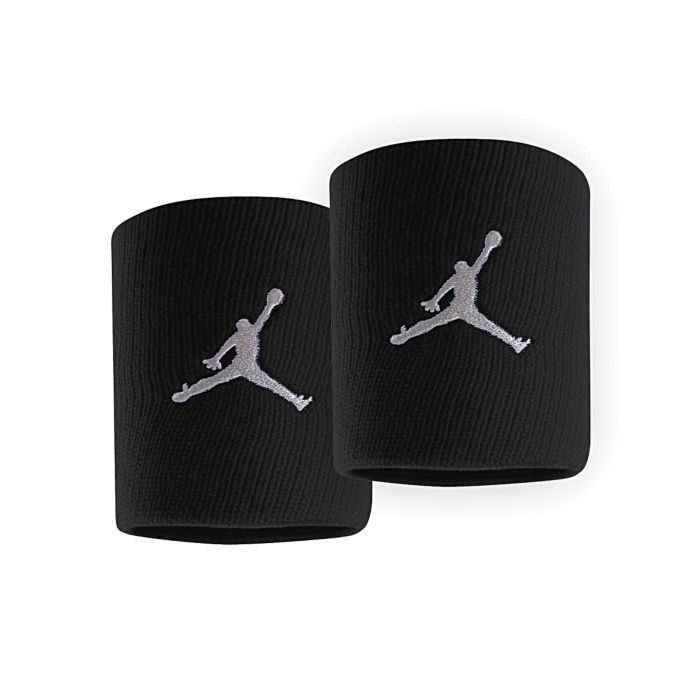 JORDAN JUMPMAN WRISTBANDS BLK/WHT