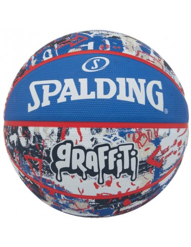 SPALDING GRAFFITI BLUE/RED