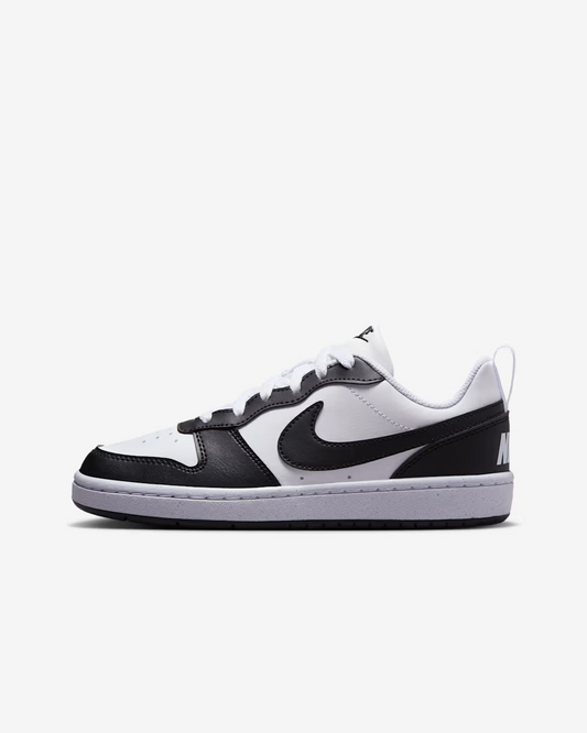 COURT BOROUGH LOW RECRAFT BG BLACK/WHITE