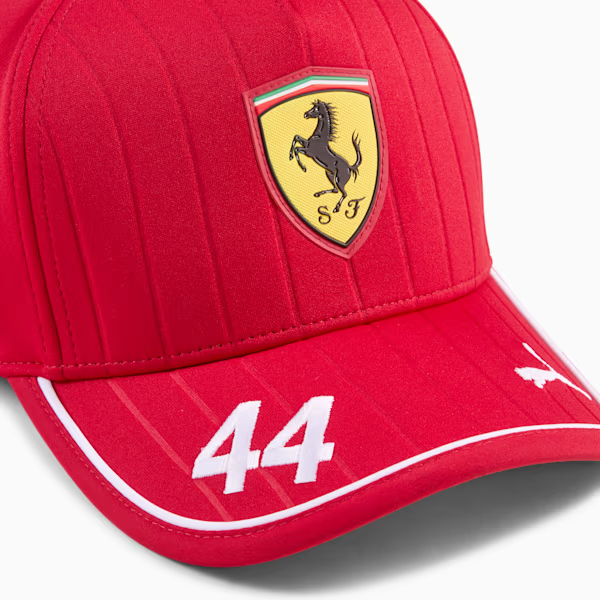PUMA FERRARI  HAMILTON BB CAP DARK CHERRY