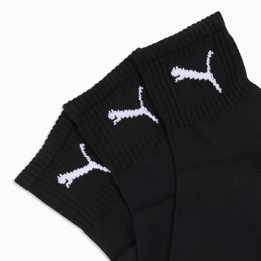 PUMA SHORT CREW UNISEX 3P BLACK